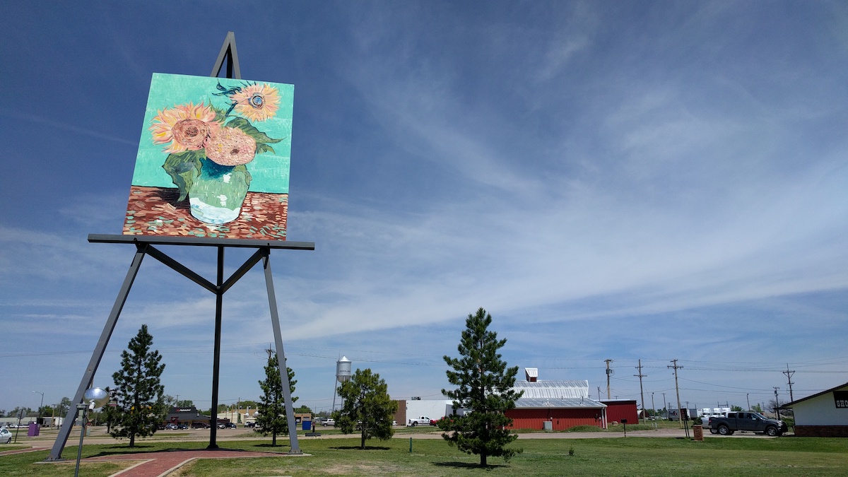 カンザス州の州間高速道路70沿いの9つのアトラクション