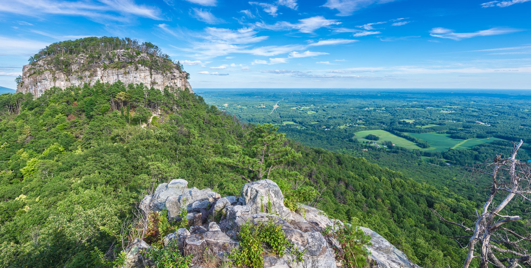 ノースカロライナ州の山にある7つの素晴らしい州立公園