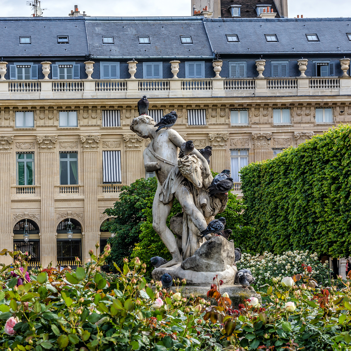 Exploring Historic Palais Royal In Paris