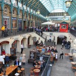 Covent Garden in London, England.