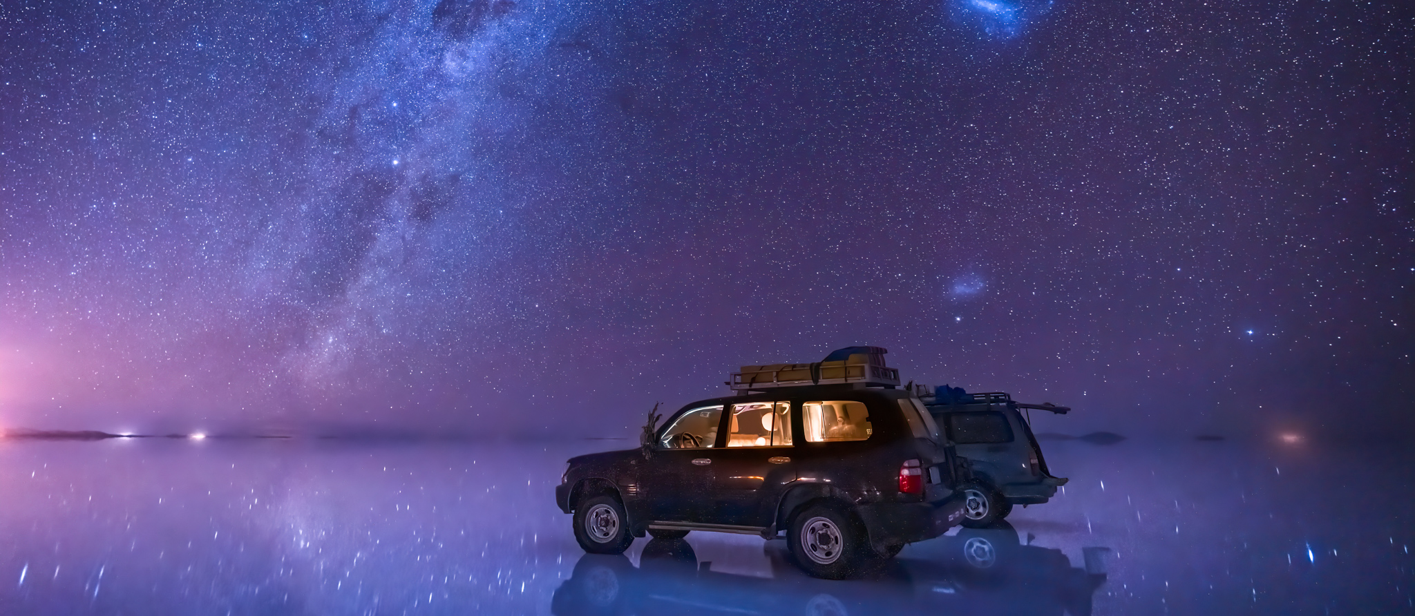 アンドロメダ銀河を通り抜ける最高の道路