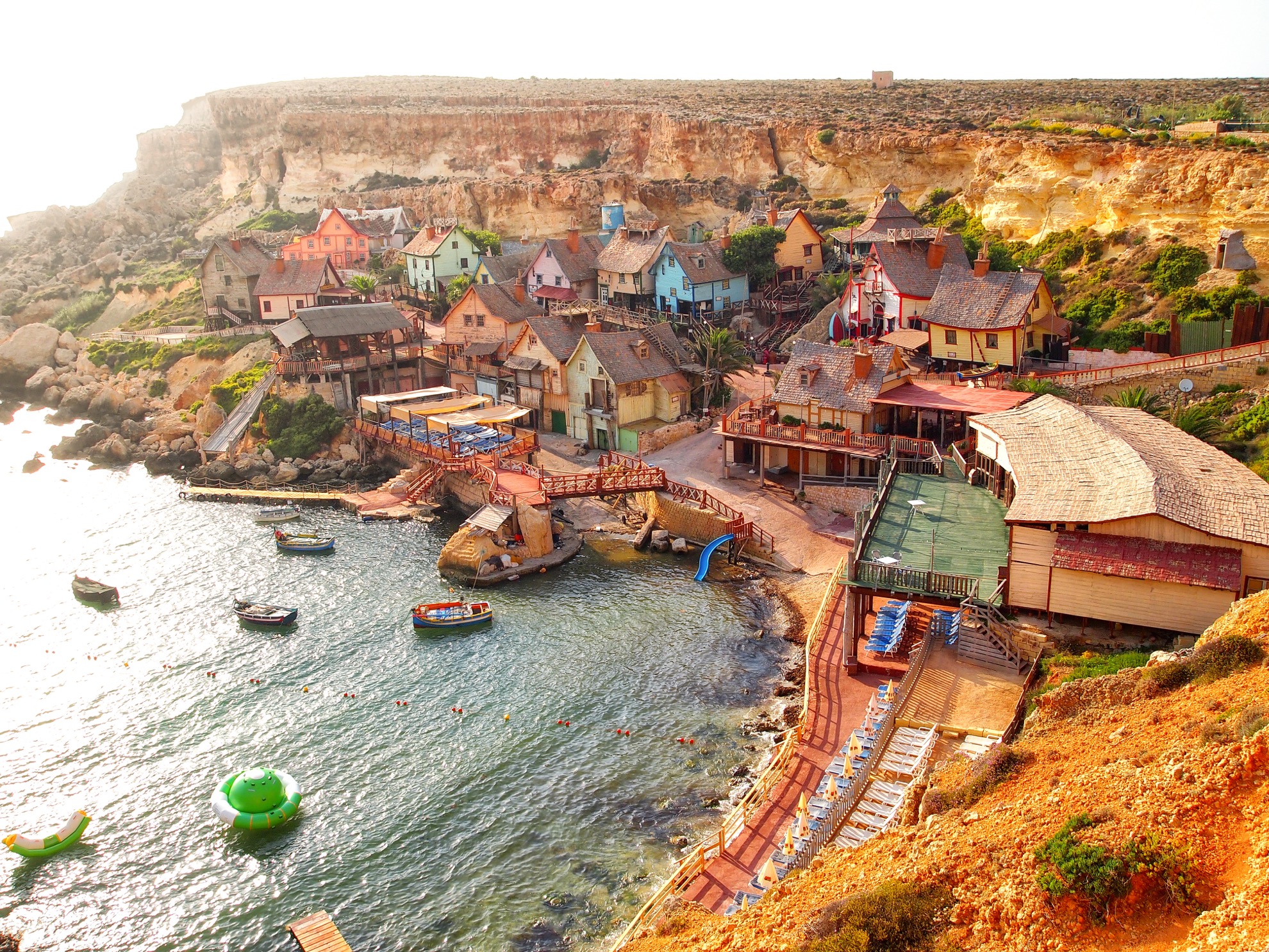 Popeye Set Meet Popeye Village, The Whimsical Abandoned Movie Set In Malta ...