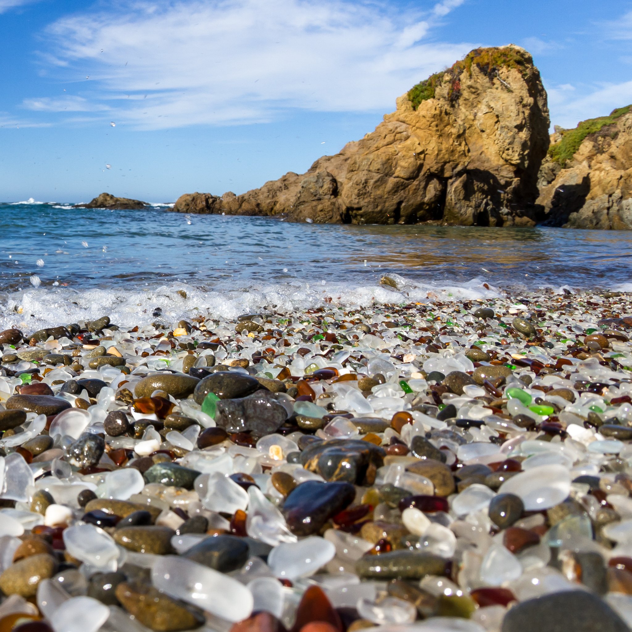 California Beaches Where You Can Find Sea Glass - California Beaches