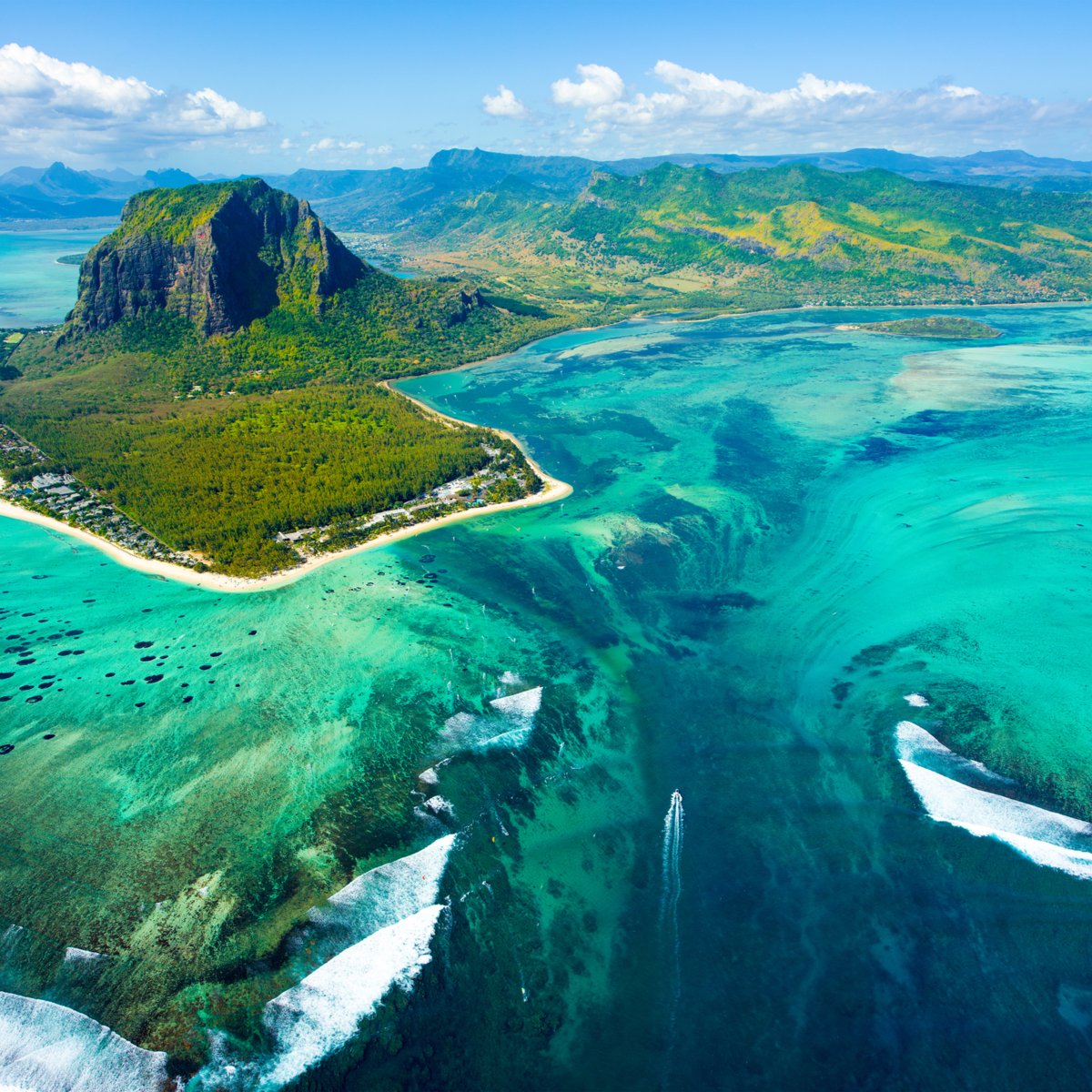 Visit the Amazing Mauritius Underwater Waterfall - TravelAwaits