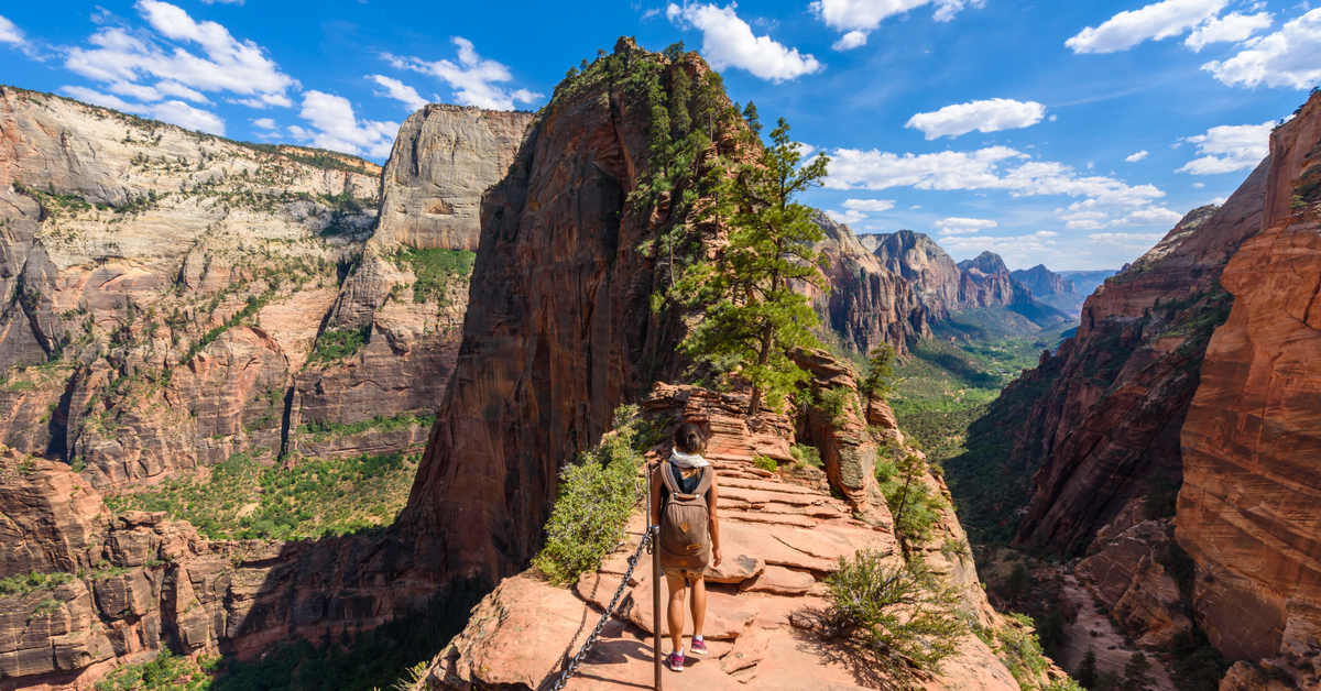 Zionは、Angels Landing Hikeの予約がすぐに必要になる場合があります