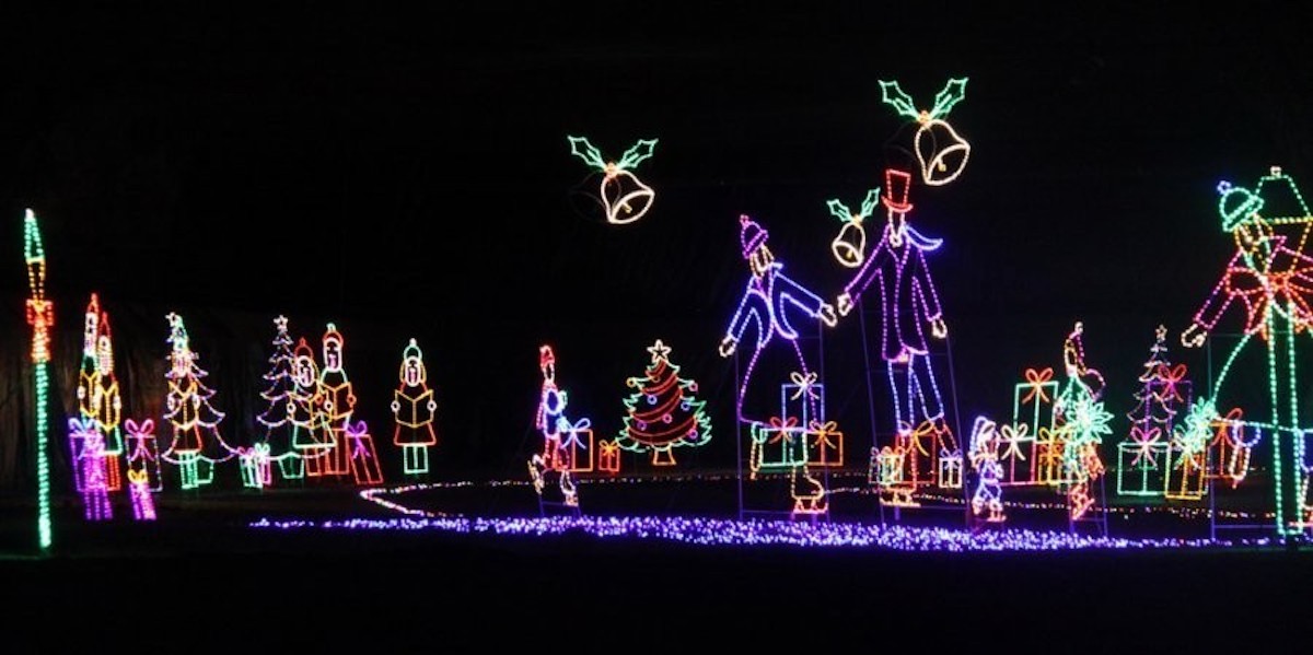 The Only Underground Holiday Light Show In The World Is Underway In