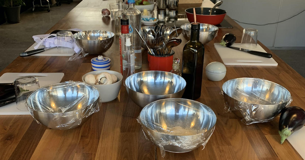 キッチンからアクロポリスの景色を望む驚くべきギリシャ料理クラス