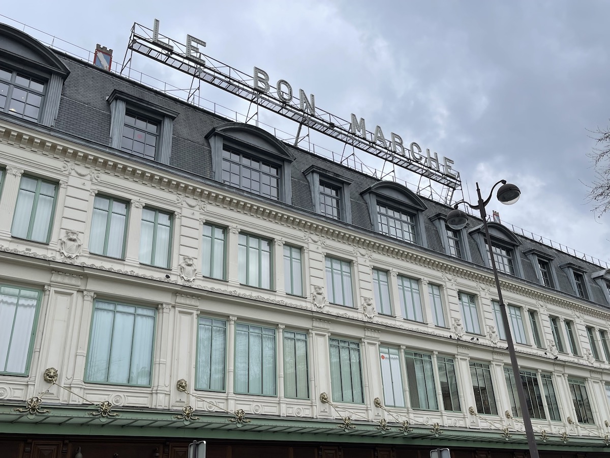 Le Bon Marche, the first departmental store in the world