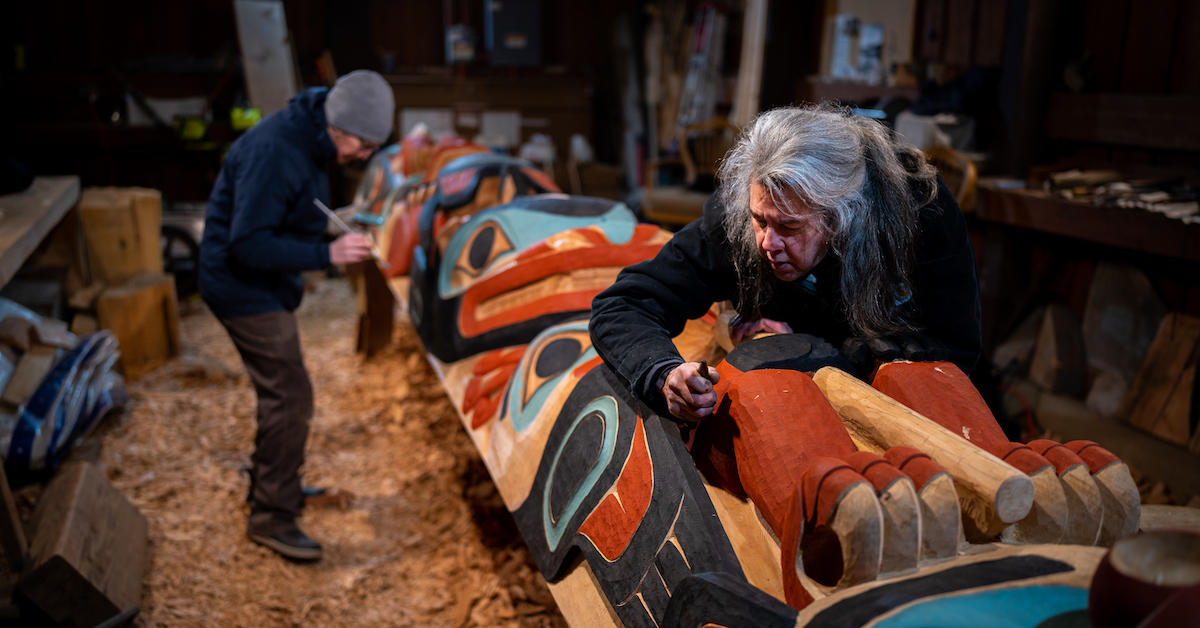 今週アラスカ州ジュノーにオープンするユニークなトーテムポールトレイル