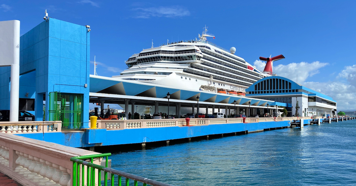 cruise departure ports puerto rico